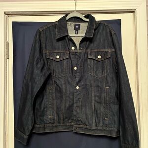 GAP Dark Blue Wash Denim Jean Jacket